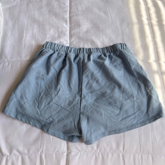 Blue Sweat Shorts - Picture 2 of 3